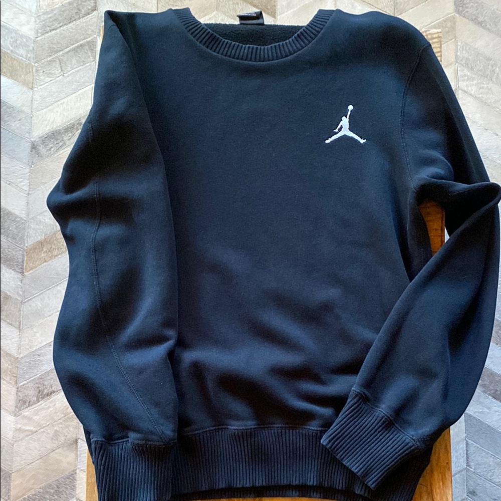 Jordan Black Crewneck